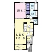 プラザルーナの間取り画像