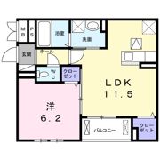 カルム・コリーヌの間取り画像
