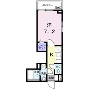 ル コンフィーエ サンカントの間取り画像