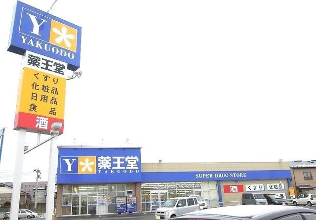 近くの薬王堂五戸店まで1,300m(徒歩17分)