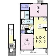 ヴィラオーブ彦根城の間取り画像