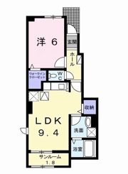サンヴィレッジAの間取り画像