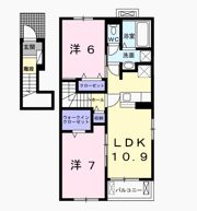 サンヴィレッジBの間取り画像