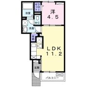クレール本郷の間取り画像