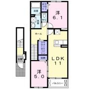 エニシムの間取り画像