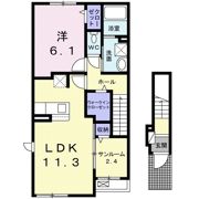 レスぺランスの間取り画像