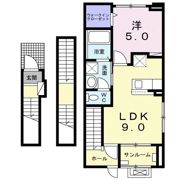 セレ グレージュの間取り画像