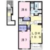 ピアヌーラ Bの間取り画像