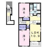 ルピナス Dの間取り画像