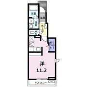 エレガンス Ⅱの間取り画像