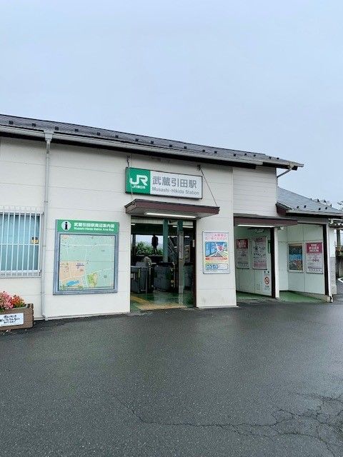 近くの武蔵引田駅まで140m（徒歩2分）