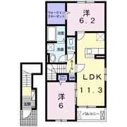 プラシードNの間取り画像