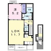 ハピネート Tの間取り画像