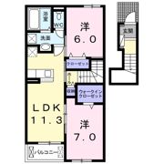 サン スカイーKの間取り画像