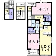 ヴィャルジの間取り画像