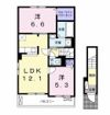 ラルージュの間取り画像