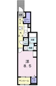 レゼール Ⅱの間取り画像