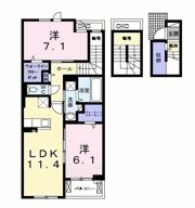 シンシアの間取り画像