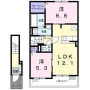 サニー ガーデン Ⅱの間取り画像