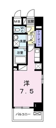 アビタシオン グランデの間取り画像