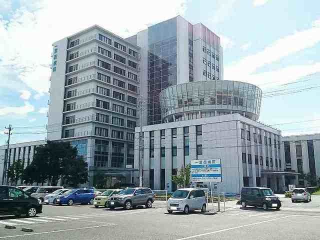 近くの一宮西病院まで450m（徒歩6分）
