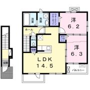 フォレッツ えびの Ⅰの間取り画像