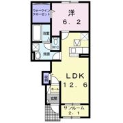 リバーサイドヒルズ Ⅰの間取り画像