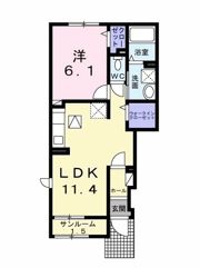 キャンビリーⅠの間取り画像