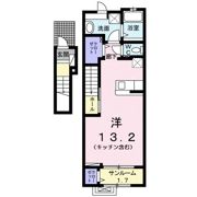 アミスターK Ⅱの間取り画像