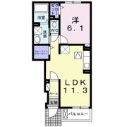 グレイスⅡの間取り画像