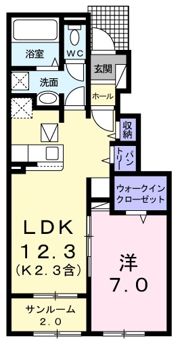 ククナの間取り画像
