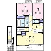 ユア ハレミヨ Ⅱの間取り画像