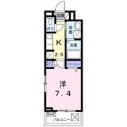オーヴェスト アンビエンテ Ⅱの間取り画像