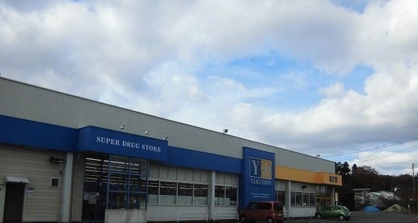 近くの薬王堂　北上村崎野店まで500m（徒歩7分）