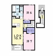 Alivio Bの間取り画像