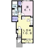 クレールプランドールⅢの間取り画像