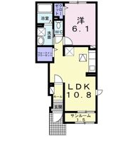 クレールプランドールⅢの間取り画像