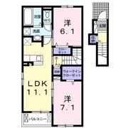 Forza DKⅡの間取り画像