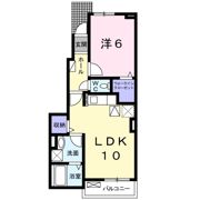 メゾンドC．Wの間取り画像