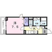 エンティム上桂の間取り画像