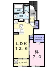 ラブリーハウスの間取り画像