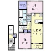 セイバリーCの間取り画像