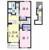 MKハイツ Dの間取り画像