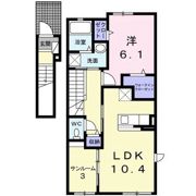 プティフールの間取り画像