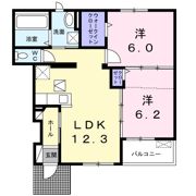 プログレスⅡの間取り画像