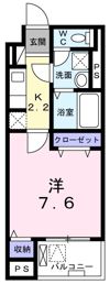 ブルーローズの間取り画像