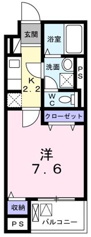 ブルーローズの間取り画像