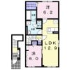 シャインハイツ モアの間取り画像