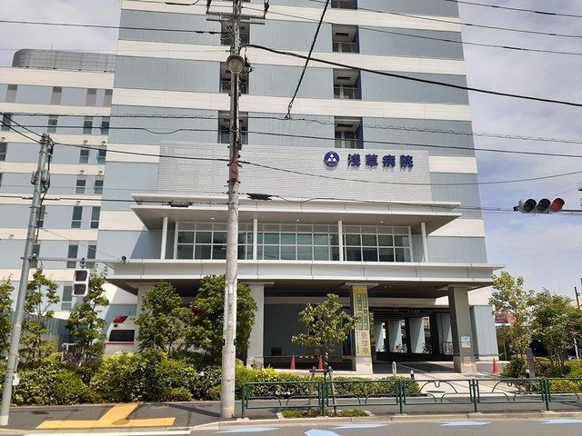 近くの浅草病院まで550m（徒歩7分）