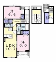 アイダッシュⅡの間取り画像